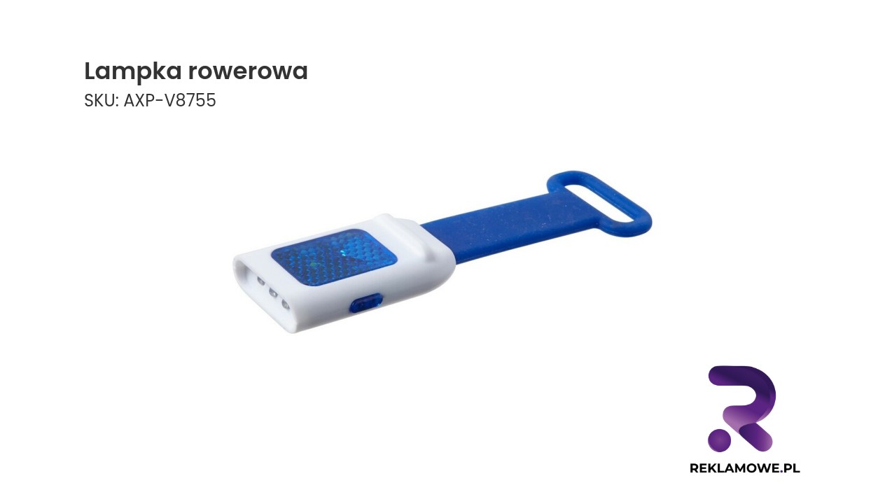 Lampka rowerowa LED dla bezpieczeństwa nocnego