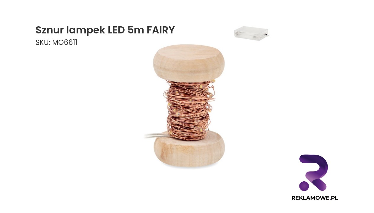 Sznur lampek LED o długości 5 metrów FAIRY