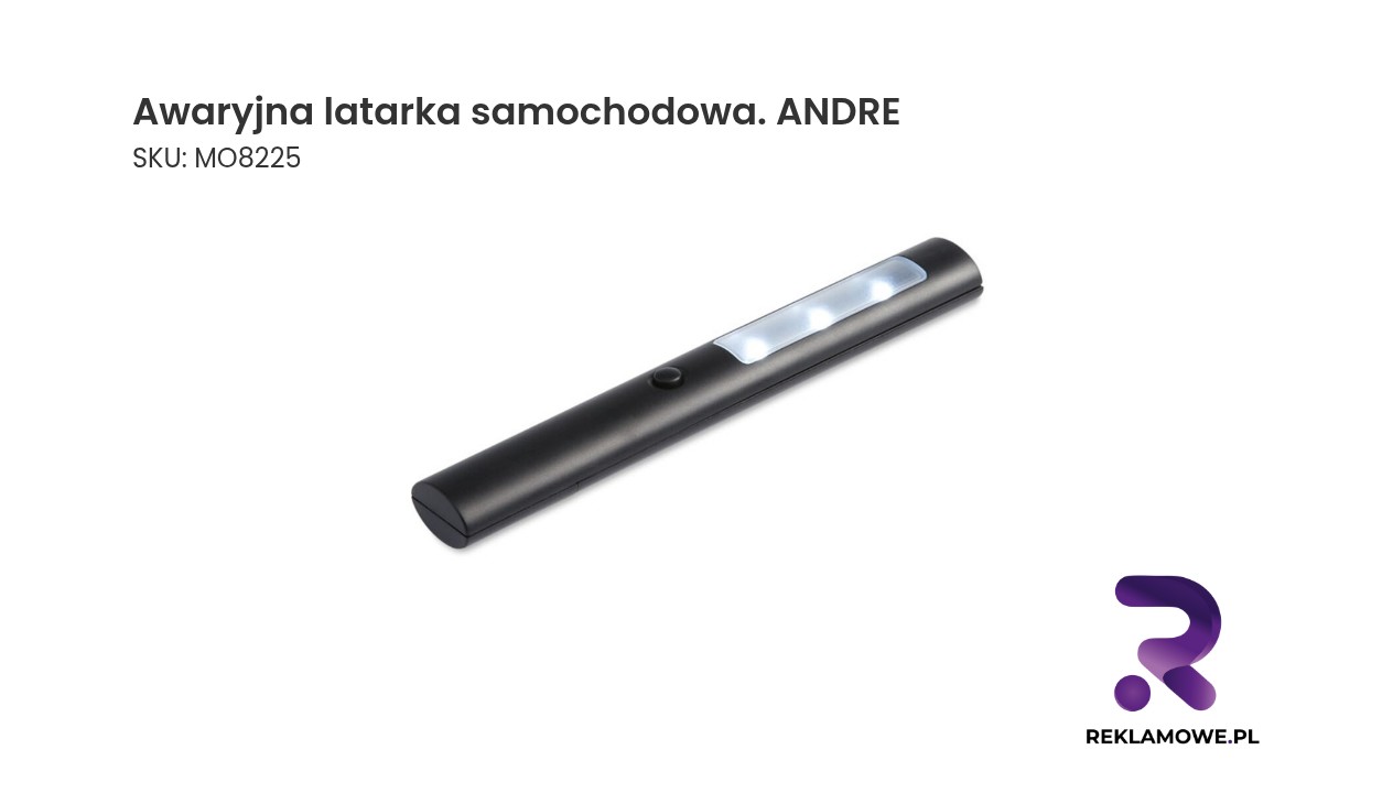 Awaryjna latarka samochodowa marki ANDRE