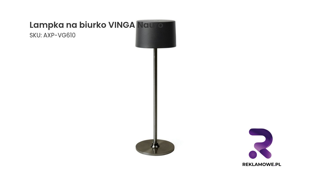 Lampka na biurko VINGA Nauro – nowoczesna lampka biurkowa do pracy i nauki