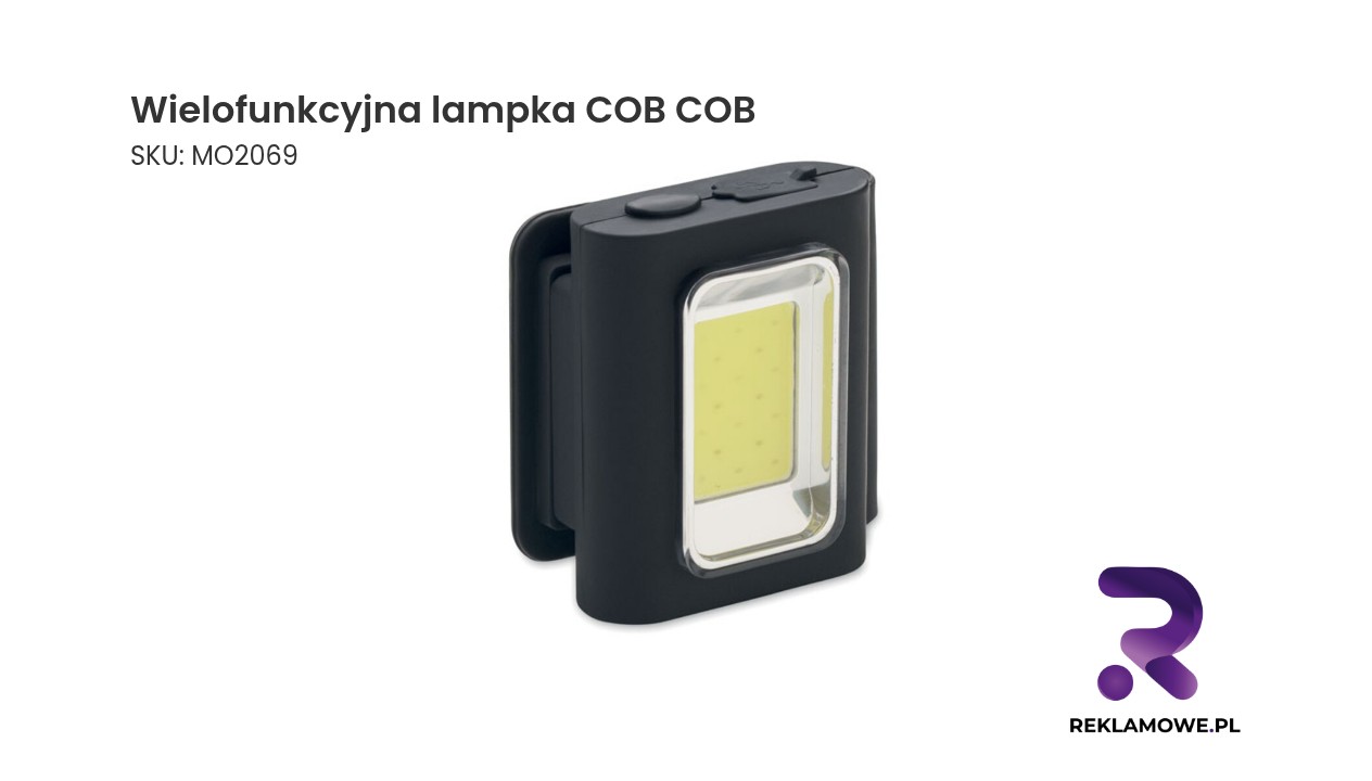 Wielofunkcyjna lampka COB do zastosowań domowych i zewnętrznych