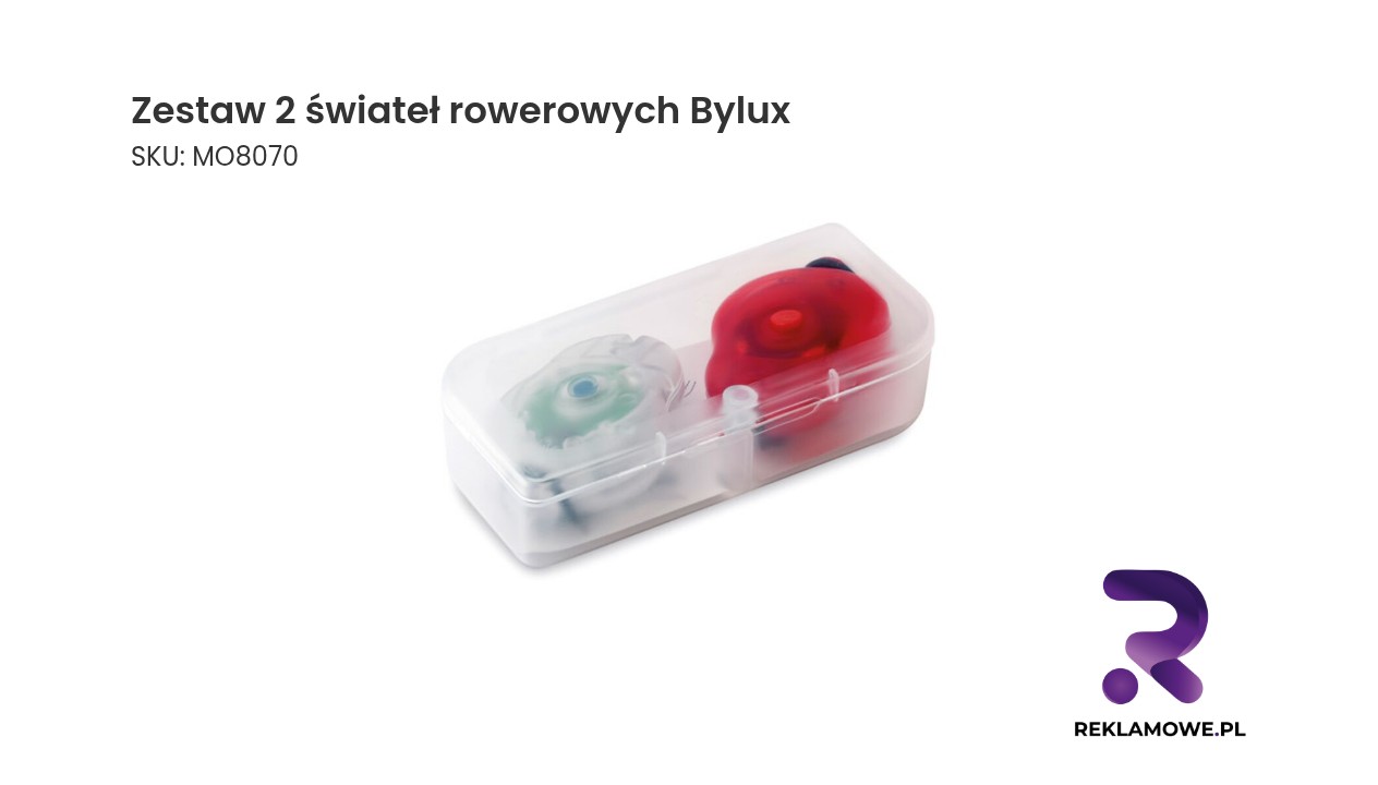 Zestaw 2 świateł rowerowych Bylux Zestaw 2 świateł rowerowych Bylux do roweru